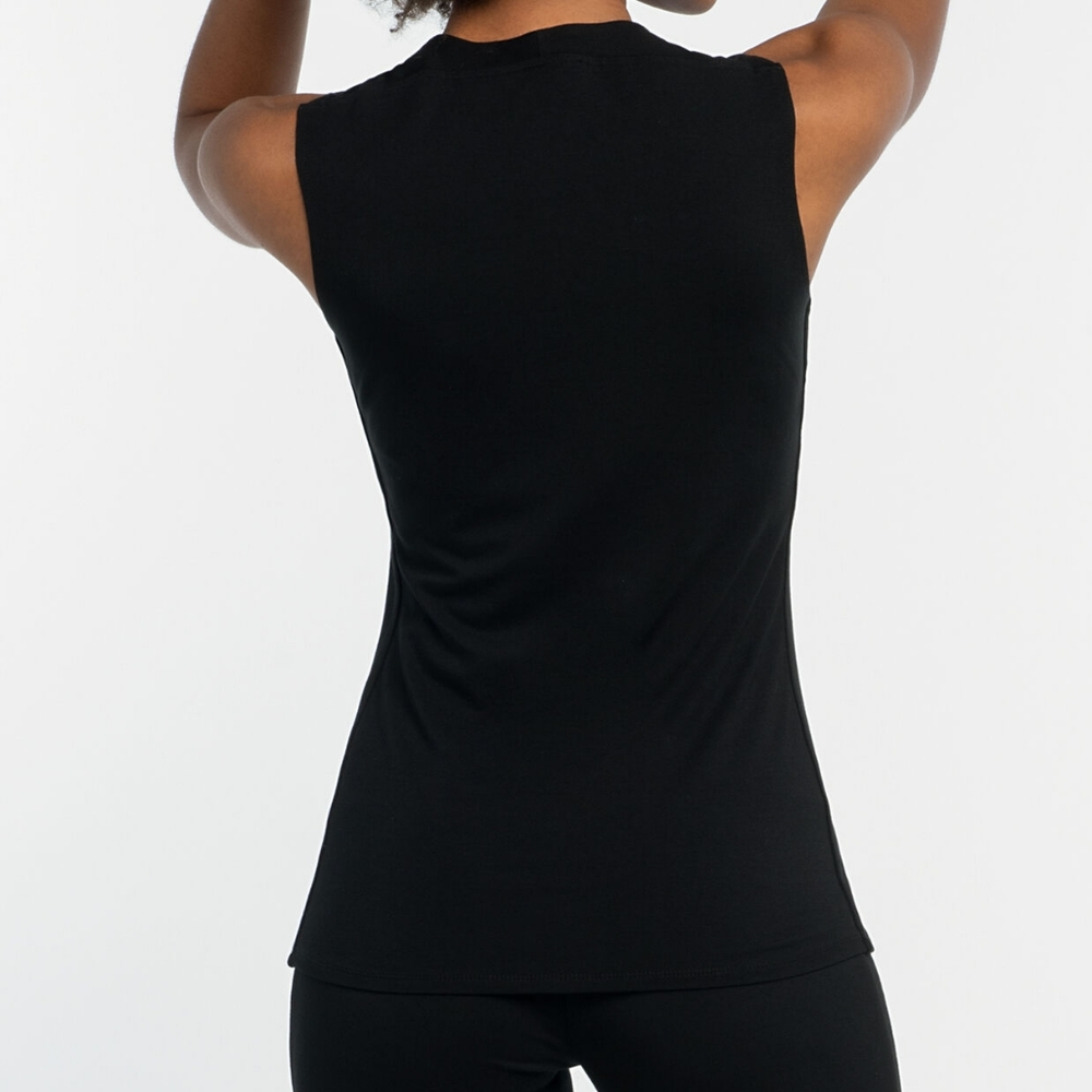 NIC+ZOE Black Soft Eaze Tank Size Medium - Picture 3 of 8